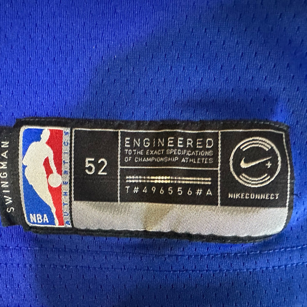 Nike Men Philadelphia 76ers Joel Embiid Jersey Sz 52‎ - Picture 6 of 6